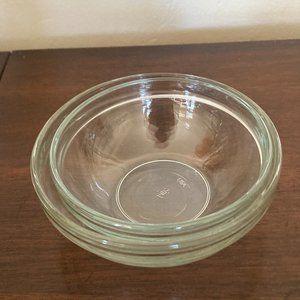 Pair of Anchor Hocking prep bowls